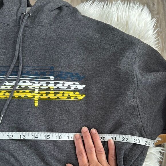 Champion Men's Gray Hoodie - Picture 3 of 7